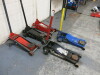 6 x Assorted Car Trolley Jacks. NOTE: all requiring attention (As Pictured/Viewed). - 2