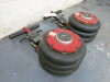 Pair of Master Pro Air Jacks 2000kg. - 2