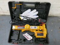 Electronic Car Jack in Carry Case with Manual.