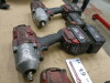 3 x Milwawkee Fuel Brushless Drills, Model M18 ONEFHIWF12 with 5 x Batteries. NOTE: 2 x drills A/F. - 4