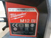 Milwawkee Air Compressor, Model M12 BI with Battery & 2 x Head Torches. NOTE: no charger. - 4