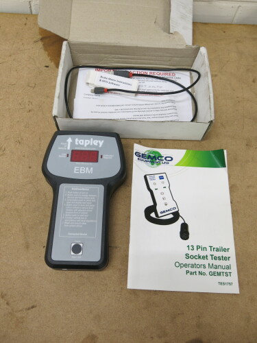 EBM Tapley Trailer Socket Tester.