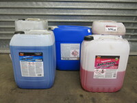 Quantity of Open Antifreeze, Brake Cleaner & TFR. (As pictured/Viewed).