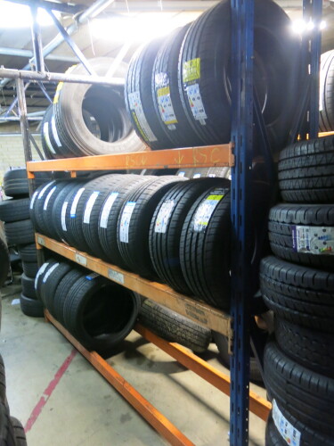 Assorted Tyre Racking (As Viewed).