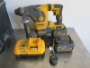 DeWalt XR Flex Volt Brushless Cordless SDS Drill, Model DCH323T2. Comes with 2 x 18v Li-ion Batteries 6.0 AH, 1 x DeWalt Fast Charger, Model DCB118 & Carry Case. - 5
