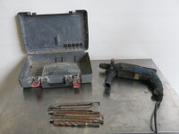 Bosch SDS Plus Hammer Drill S 110V. Comes with Carry Case & Tooling Bits.