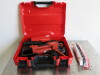 New Hilti HDM 330 Dispenser. Comes in Carry Case with Instructions & 330ml Adhesive Anchor Injectable Mortar HIT-HY 170.