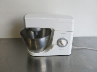 Kenwood Chef Classic Kitchen Mixer, Model KM330, S/N 0268847. Comes with Stainless Steel Bowl. NOTE: requires attachments.