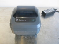 Zebra Thermal Desktop Label Printer, Model GK420d. DOM 06/2021. Comes with Power Supply.