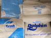 Large Quantity of Assorted PPE & Covid Tests to Include: 15 x Assorted Packs of Disposable Aprons/Coveralls to Include: 4 x Tyvek Classic Coveralls, 2 x Packs of 20 Blue Aprons, 5 x Rolls of 200 White Aprons & 4 x Packs of 100 Dolphin Disposable White Apr - 2
