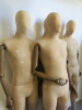 4 x Proportion London Articulated Vintage Collection Mannequins with Light Wood Arms. NOTE: missing stands. - 5