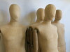 4 x Proportion London Articulated Vintage Collection Mannequins with Light Wood Arms. NOTE: missing stands. - 3