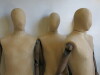 4 x Proportion London Articulated Vintage Collection Mannequins with Light Wood Arms. NOTE: missing stands. - 5