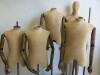 5 x Proportion London Articulated Vintage collection Mannequins to Include 4 x Half & 1 x Full Mannequin with Heavy Metal Stands. - 2