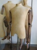 5 x Proportion London Articulated Vintage collection Mannequins to Include 4 x Half & 1 x Full Mannequin with Heavy Metal Stands. - 3