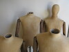 5 x Proportion London Articulated Vintage collection Mannequins to Include 4 x Half & 1 x Full Mannequin with Heavy Metal Stands. - 5