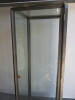 Welded Steel Tall Glass Sided Display Cabinet, Size H200 x W70 x D70cm. - 2