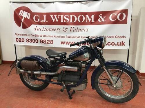 1955 Nimbus Type 'C' Special 750cc, 22hp, SOHC Inline 4 Cylinder Shaft Drive Vintage Motorcycle.