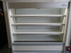 Williams Illuminated Multideck, Model R150-WCN-R2, S/N 2107/927562. Comes with 3 Adjustable Shelves, Night Curtain & On Castors.Size H177 x W150 x D65cm. Financed New &pound;4228.00, 09/2021. - 3