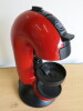 Krups Nescafe Dolce Gusto Espresso Machine in Red Model KP3006. NOTE: missing metal drip tray cover. - 2