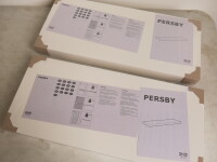 2 x New/Packaged Ikea Persby Wall Shelves.