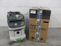 Festool Cleantec CTL 36 E Mobile Dust Extractor in Original Box & Recently Reconditioned by Festool under warranty.