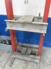 Sealey 30Ton Hydraulic Press, Model YK30 with Crate of Assorted Attachments. - 5