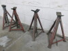 4 x 2500kg Axle Stands. - 2