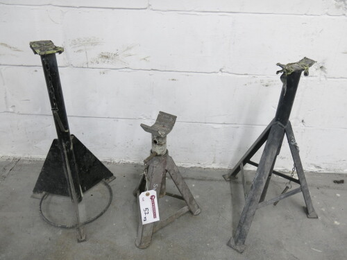 3 x Assorted Axle Stands.