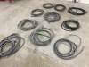 10 x Assorted Air Hose Lines & 1 x Snap On Air Gun. - 3