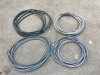 4 x Blue Air Hose Lines.