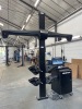 Hunter Hawk Eye ProAlign 2, Wheel Alignment System (2019) with 4 x Wheel Attachments, Hunter Cabinet, Model RSMT-CKD, PC with Software, HP OfficeJet Pro 8210 Printer & Acer 22" Monitor. Comes with ProAlign Manual. NOTE: Buyer required to dismantle & remov