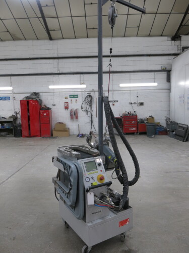 InvertaSpot GT Automatic Spot Welder, Model Tipo, DOM 2016, 3 Phase. Comes with Attachments (As Viewed/Pictured).