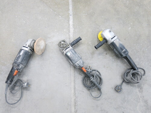 3 x Rupes 240v Polishers, Model LH22.