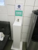 2 x CleanedUp Manual Hand Pump Hand Sanitizer Stations.