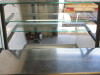 Mafriol Safira Curved Glass Illuminated Serve Over Counter, Model Vitrina Safira 900 FE-VCR, S/N 21004429, DOM 2021. Financed New 09/21 �2723.00. Size H129 x W97 x D90cm. 
NOTE: Balance of 2 Year parts & Labour warranty. - 6