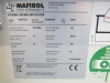 Mafriol Safira Curved Glass Illuminated Serve Over Counter, Model Vitrina Safira 900 FE-VCR, S/N 21004429, DOM 2021. Financed New 09/21 �2723.00. Size H129 x W97 x D90cm. 
NOTE: Balance of 2 Year parts & Labour warranty. - 7