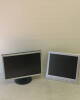 2 x Assorted Monitors to Include: 1 x NEC Multisync 20" , Model 2070wnx & 1 x High Density Multi Media Monitor 17", Model L157 - 7