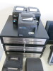 Epos System to Include: 4 x NCR 15" Screen Terminals, Model 7611 with Card Swipe. Intel Celeron CPU 900 @2.20Ghz, 3.00GB RAM, Running Windows Embedded Standard & 3 x Power Supplies. Comes with 5 x Assorted Thermal Receipt Printers to Include: 3 x Star TSP - 7