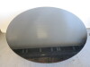 Round Glass Top Dining/Meeting Table on Wire Support and Heavy Metal Base.Size H72 x D120cm.NO VAT ON LOT&nbsp; - 4