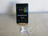 Galaxy 25" Tablet, Model SM-T510, S/N R52M7119E4B, Android Version 10. Comes with Power Supply & Wooden IKEA Stand.