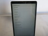 Galaxy 25" Tablet, Model SM-T510, S/N R52M7122Z6V, Android Version 10. Comes with Wooden IKEA Stand. NOTE: requires power supply. - 3