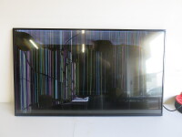 2 x Professional Display Panel 43?, Model M43P4-B2. Full HD 1080P Monitors. LED Backlight Technology, 1920 x 1080, Portrait/Landscape, 24/7 Usage, RS-232, HDMI, VGA, BNC, USB, Narrow bezel, VESA 500�200, 240V. NOTE: damaged screen for spares & repair A/F.