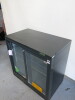 Gamko 2 Door Illuminated Back Bar Drinks Chiller, Model MG1/250SD. Comes with 1 Shelf. Size H90 x W90 x D52cm - 5