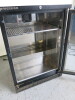 Precision Single Door Illuminated Back Bar Chiller, Model BBS600SS. Comes with 1 Shelf. Size H85 x W60 x D50cm. NOTE: Door Seal Requires Attention. - 2