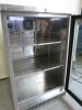 Precision Single Door Stainless Steel Illuminated Back Bar Chiller, Model BBS600. Comes with 2 Shelf. Size H90 x W60 x D50cm. NOTE: alarm sound (a/f) - 2
