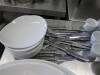 Approx 140 Pieces of Branded Churchill, Alchemy & Titan White Crockery to Include: Plates, Side Plates, Bowls & Coffee Cups Etc (As Viewed/Pictured). - 2