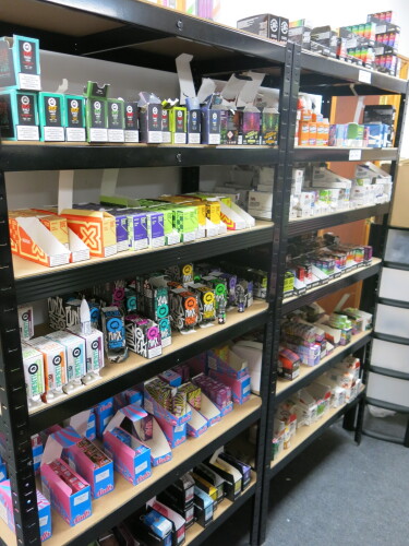 Entire Stock of 'Vape & Juice' in Liquidation.....