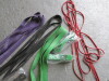 21 x BLK BOX Resistance Training Bands to Include: 4 x Red, 5 x Black, 4 x Purple & 4 x Green. - 3