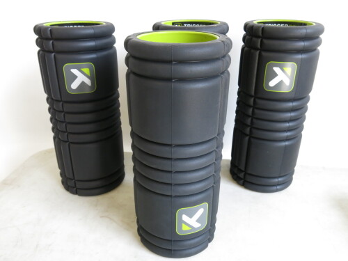 4 x Trigger Point Performance Therapy Foam Rollers.